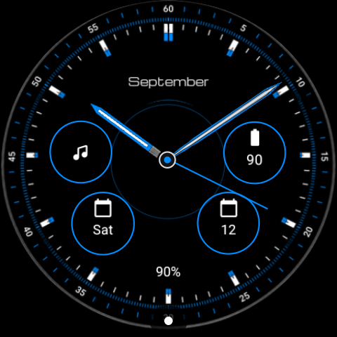 PPANK Wear OS watch face 1