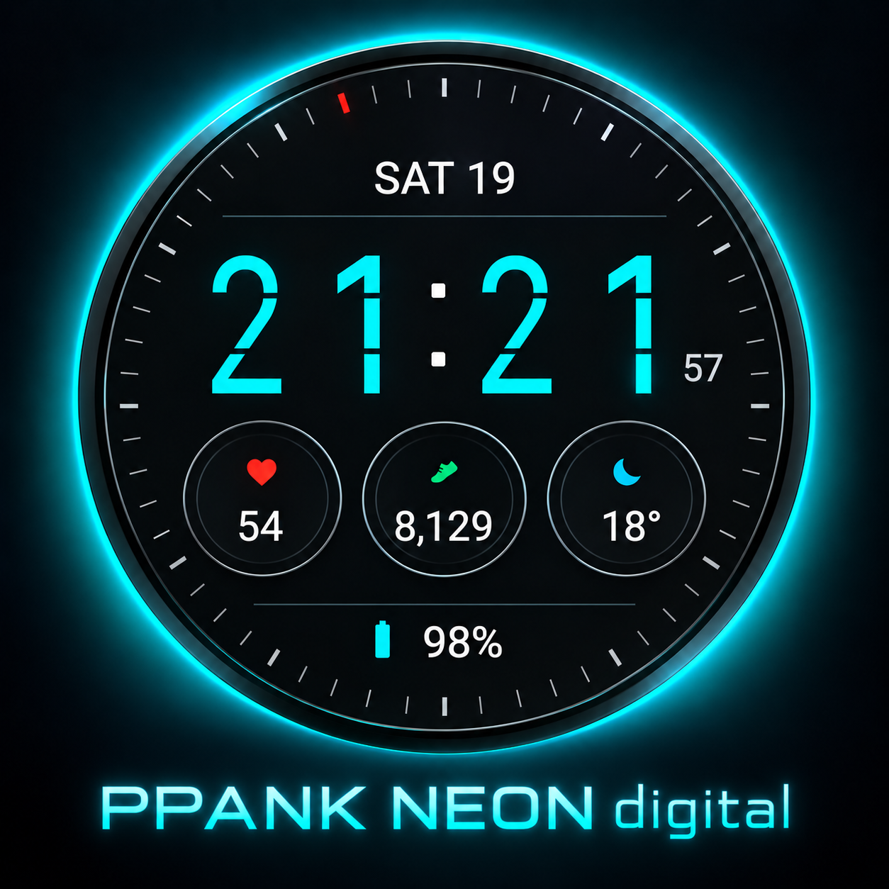 PPANK Wear OS watch face 11