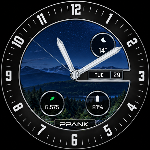PPANK Wear OS watch face 15